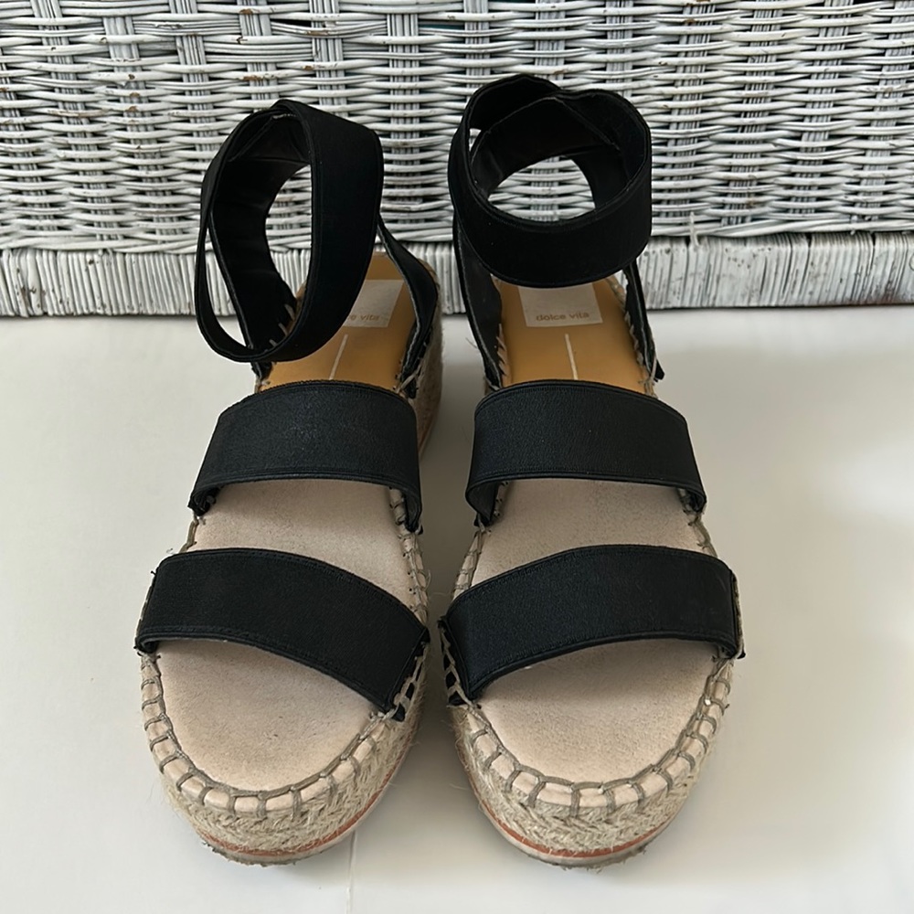 Dolce Vita Black Sandals